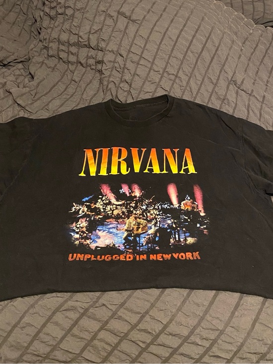 NIRVANA Other - Nirvana Black Crewneck Tee